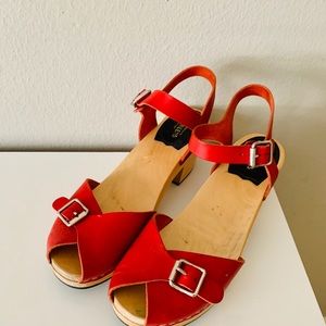 Swedish Hasbeens “Pia” sz 40/9.5-10